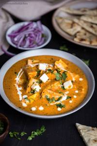 Plain Paratha With Paneer Butter Masala (without Onion And Garlic)                             