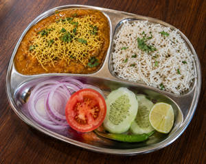 Sev Bhaji Combo