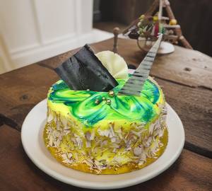 Milky badam cake