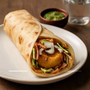 Aloo Tikki Roll