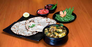 Jeera Aloo with 2 Roti