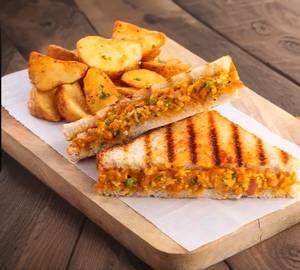 Tandoori paneer sandwich