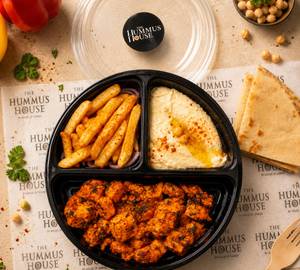 Paneer Tikka Hummus Pita