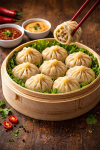 Veg Steamed Momos