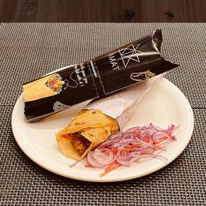 Double Egg Chicken Kebab Roll