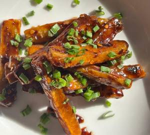 Honey Chilli Sweet Potato