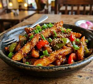 Honey Chilli Potato