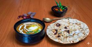 Dal Makhani with Butter Roti