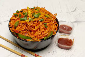 Schezwan Mixed Veg Fried Noodles