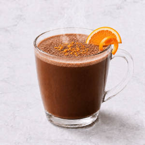 Dark Chocolate Orange Mocha ( Hot )