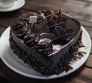 Dutch Truffle Heart shape Cake [500gm]
