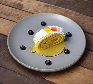 Mango Chiffon Roulade Veg