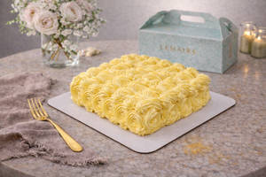Tropical Mango And Berries Celebration Cake