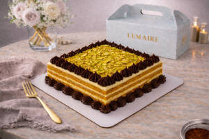 Pistachio Noir Celebration Cake