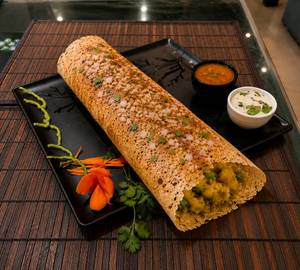 Rava Onion Masala Dosa