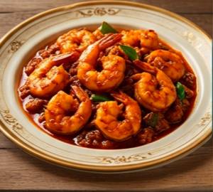 Prawns thokku