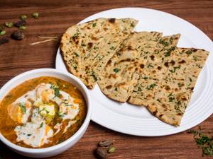Paneer Butter Masala With Tandoori Roti [2pcs.]