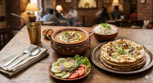 Handi Dal Meal