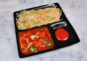Veg Manchurian Gravy Combo