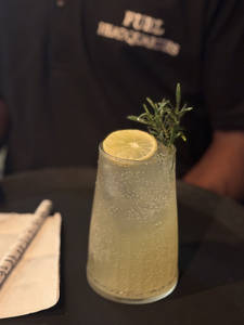 Yuzu Basil Mojjito