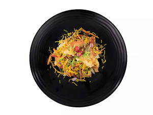 Aloo Tikki Chaat (without Curd)