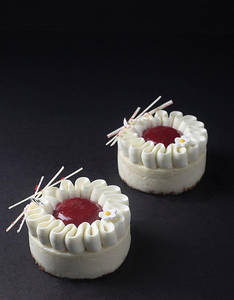 Berry Vanilla Cheese Cake