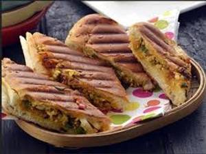 Paneer achari sandwich