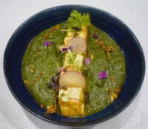 Lasooni Palak Paneer