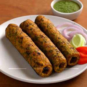 Veg. Seekh Kebab (6pcs)