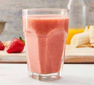 Strawberry Smoothie With Honey 