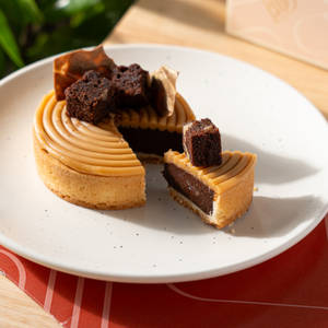 Seasalt, Caramel & Chocolate Tart