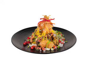Samosa Chaat (without Curd)