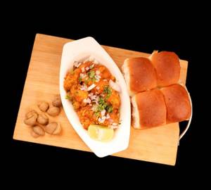 Mushroom Fry Pav Bhaji