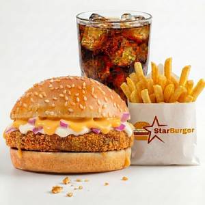 Crunchy Masala Burger Meal