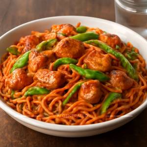 Schezwan Chicken Noodles