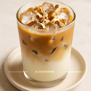 Roasted Hazelnut Iced Latte