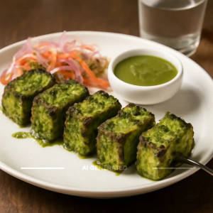 Hariyali Paneer Tikka (6pcs)