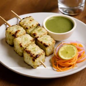 Malai Paneer Tikka (6 Pieces)
