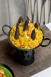 Kashmiri Gucchi Pulao