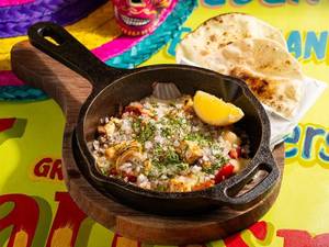 Vegetarian Alambre With Taco