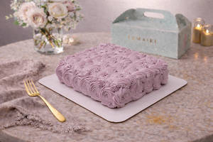 Blueberry Swirl Celebration Cake