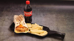 Crispy Chicken Wrap Meal