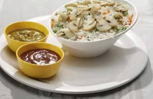 Mushroom Fried Rice