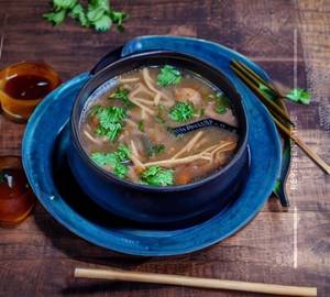 Manchow  prawns soup