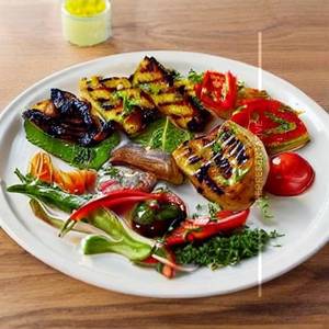 Grilled garden fresh