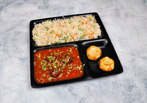 Veg Manchurian Gravy Meal