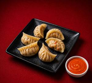 Chicken Tikka Steamed Momo 6 Pcs