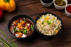 Fried Rice Chilli Paneer Combo