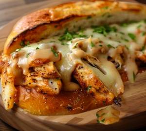 Heavenly chicken and cheese loaf