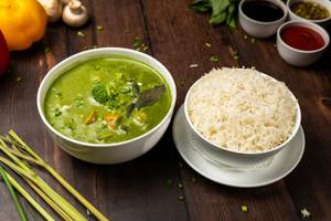 Veg Green Curry